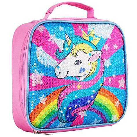 unicorn lunch box metal|extra large lunch bags.